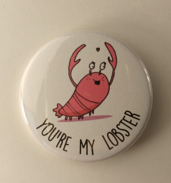 Studio René Button You're My Lobster