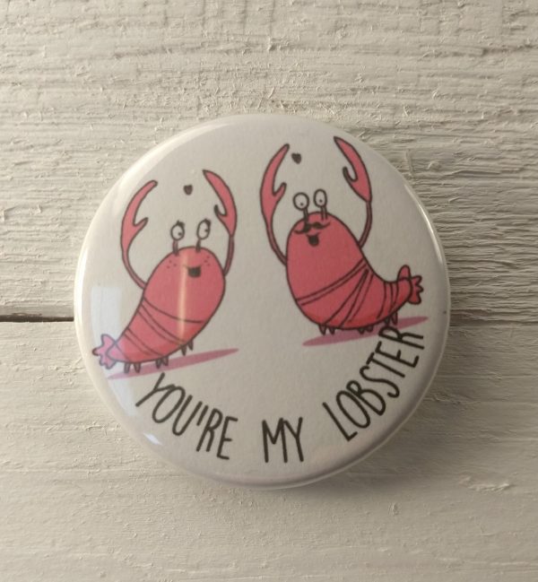 Studio René Buttons You're My Lobster