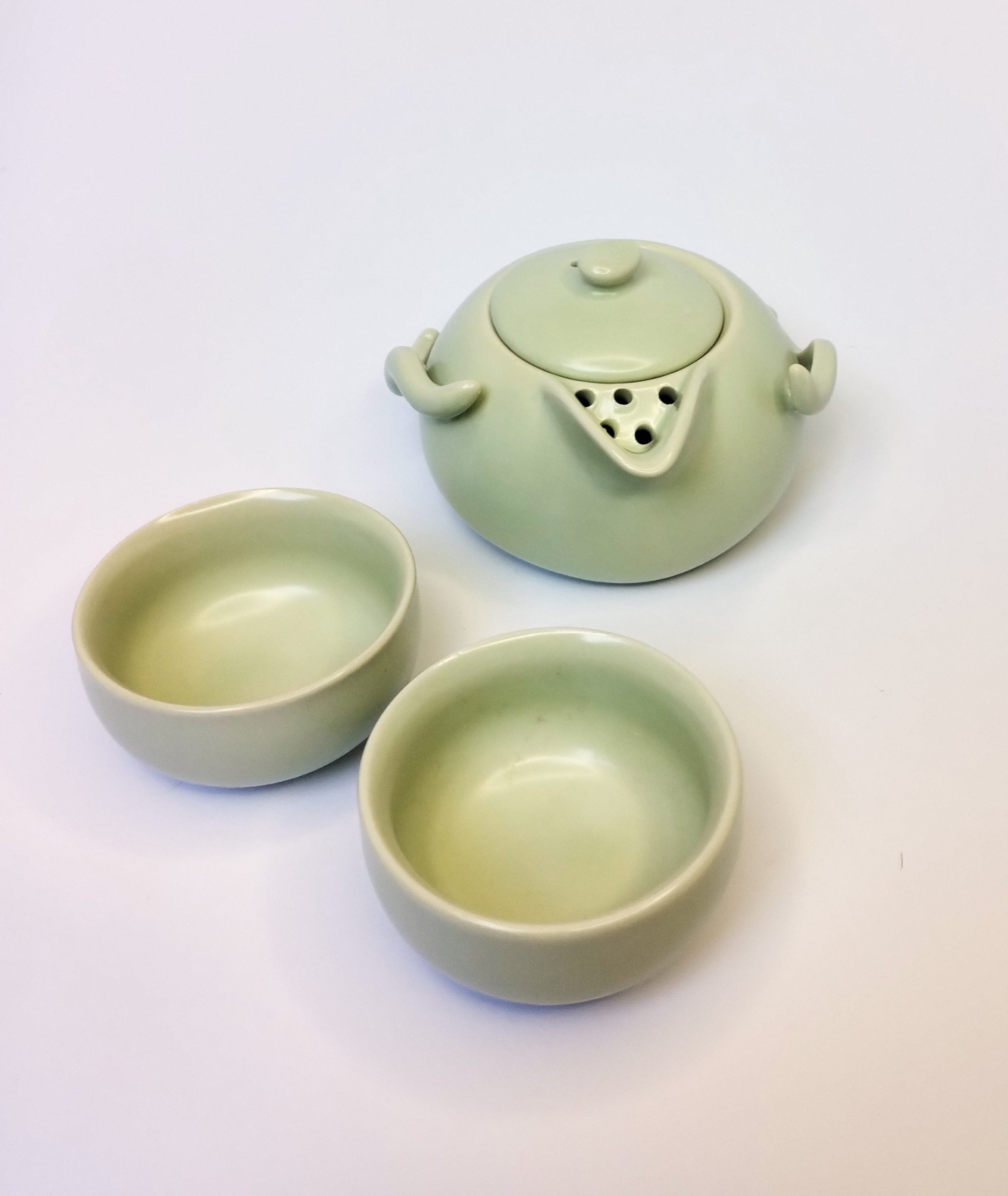 Traditionele Chinese Thee Set Mintgroen