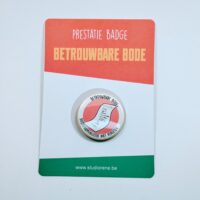Prestatiebadge: Betrouwbare Bode