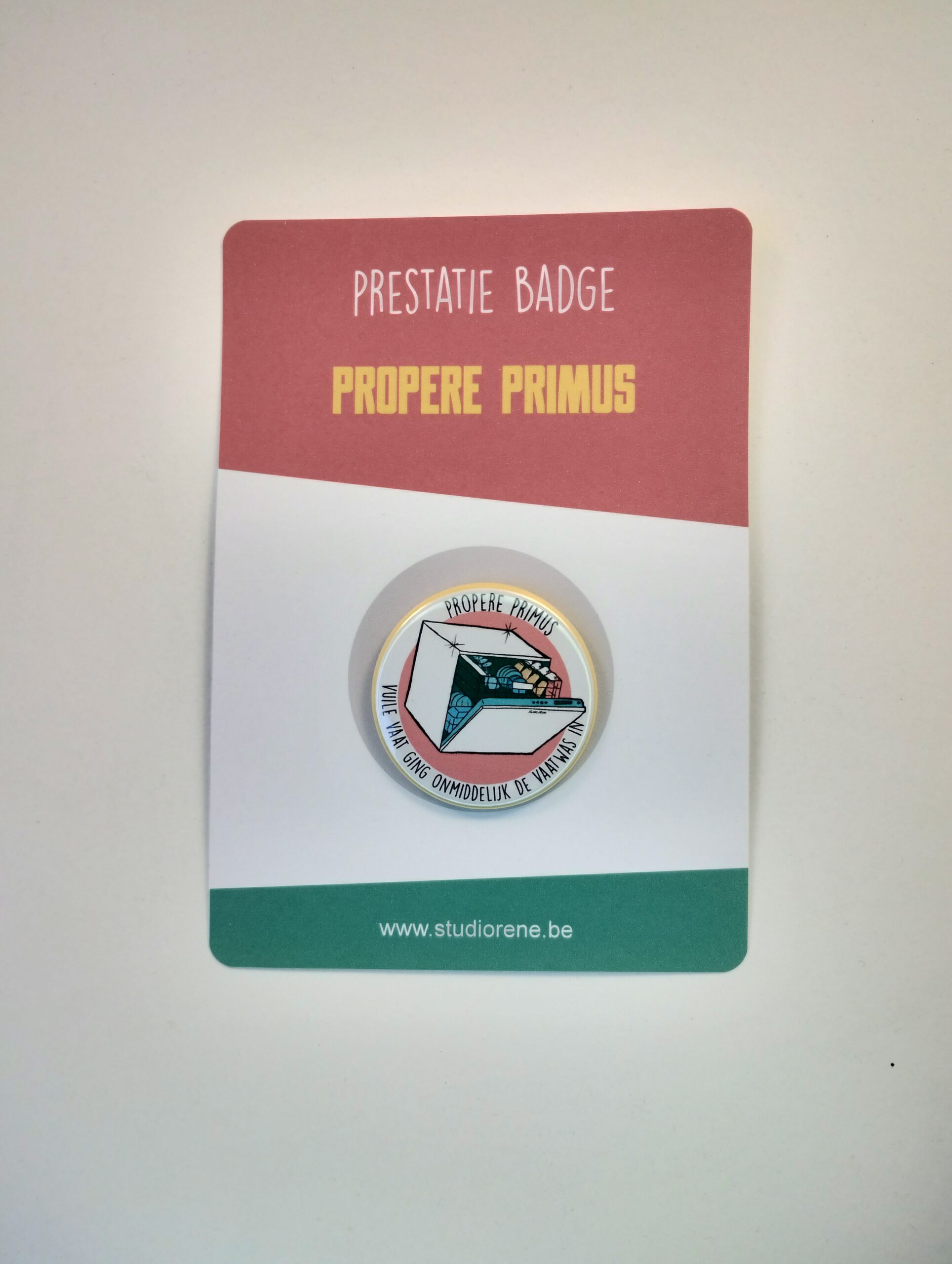 Prestatie Badge - propere primus