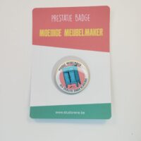 Prestatie badge - moedige meubelmaker Prestatie badge - moedige meubelmaker