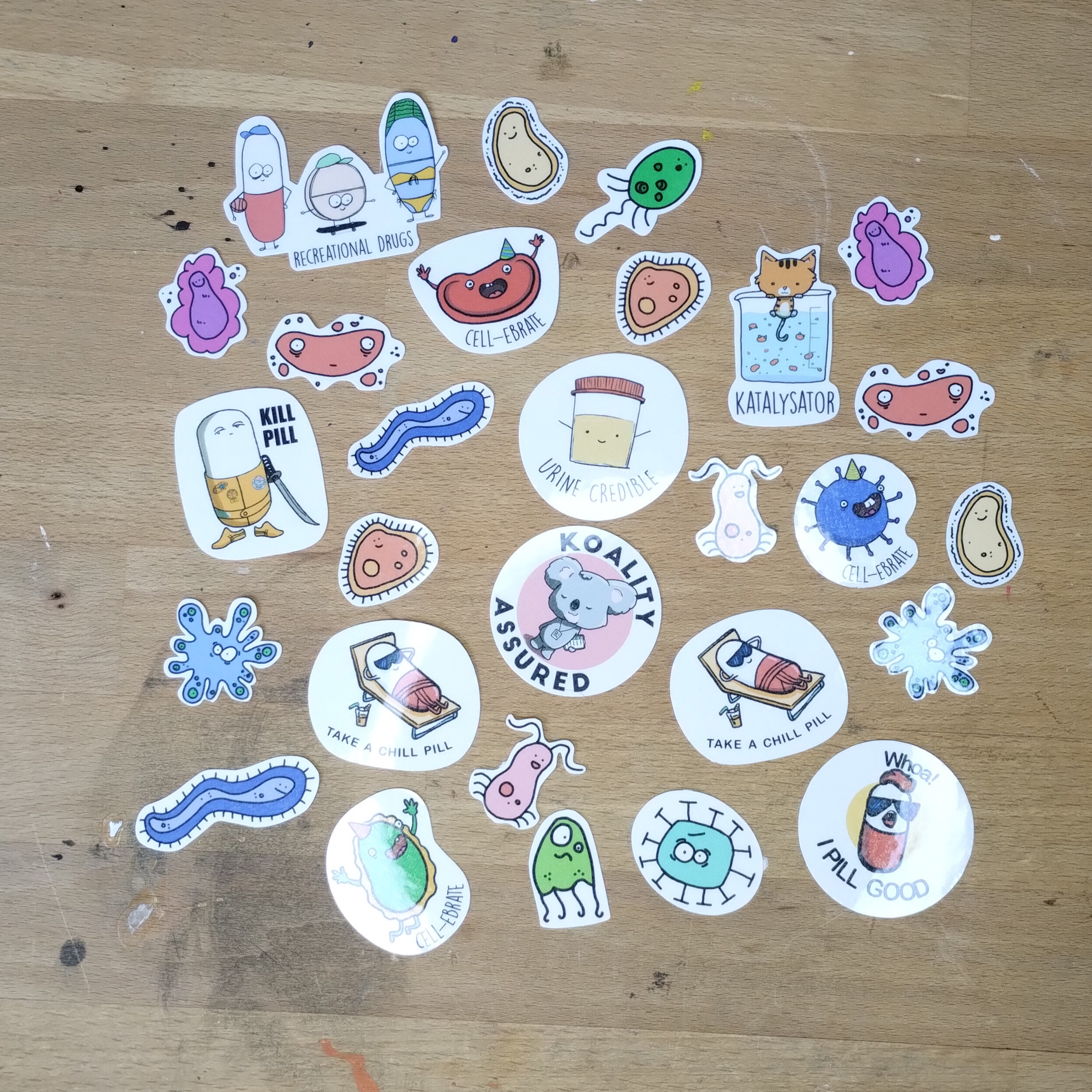 Stickerset Geneeskunde - Afbeelding 2