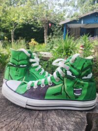 Custom Converse Sneakers – Dragon Ball Piccolo