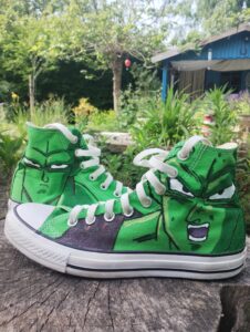 custom converse all star dragon ball