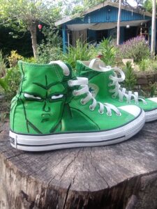 custom converse all star dragon ball
